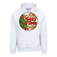 White Cozy vibes Urban Hoodie - FaDigitalArtStudio