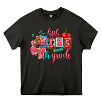 Asphalt little miss 4 th grade Heavy Core Tee - AdoDesignShop