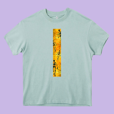 Halloween Key Fob Heavy Core Tee Designed By Bundleandbundleshop
