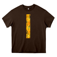 Chocolate Brown Halloween Key Fob Heavy Core Tee - BundleAndBundleShop