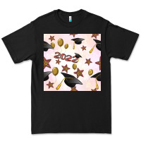 Black 2022 to graduation seamless pattern Premium Tee - BundleAndBundleShop