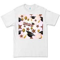 White 2022 to graduation seamless pattern Premium Tee - BundleAndBundleShop