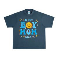 Midnight Navy in my boy mom era Urban Heavy Tee - MaliasSmallBusiness