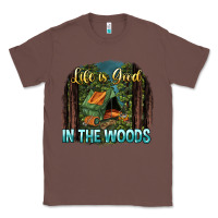 Chestnut life is good in the woods Classic Tee - NancyCooperArtShop