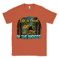 Life Is Good In The Woods Classic Tee | Teevron