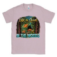 Lilac life is good in the woods Classic Tee - NancyCooperArtShop