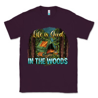 Plum life is good in the woods Classic Tee - NancyCooperArtShop