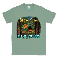 Sage life is good in the woods Classic Tee - NancyCooperArtShop
