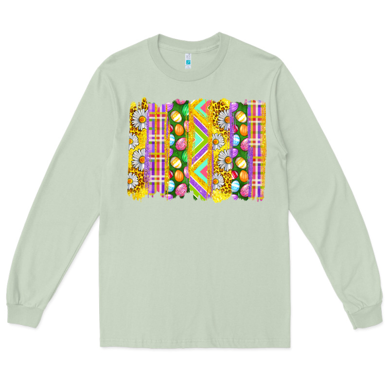 Easter Brushstrokes Long Sleeve Tee by BundleAndBundleShop | Teevron