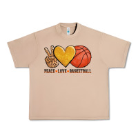 Burro peace love basketball Urban Heavy Tee - AdoDesignShop