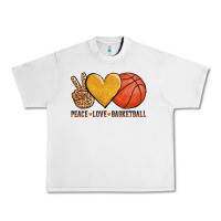Lunar Rock peace love basketball Urban Heavy Tee - AdoDesignShop