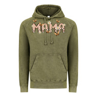 Vintage Olive retro mama Vintage Hoodie - MaliasSmallBusiness