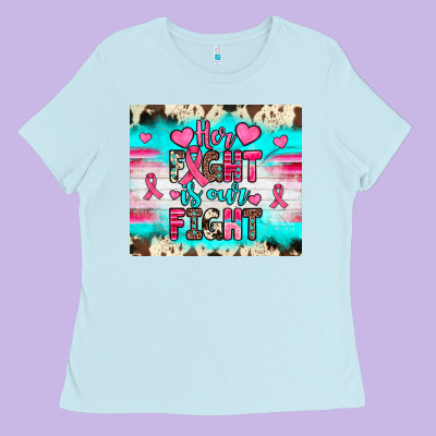 Her Fight Is Our Fight Ladies Tee Designed By Jahusdesignshop