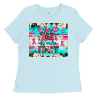 Baby Blue her fight is our fight Ladies Tee - JahusDesignShop