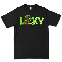Black St Patricks Day Lucky Gnome Premium Tee - Jasminsmagicworld