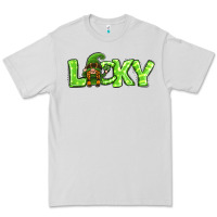 Dove Grey St Patricks Day Lucky Gnome Premium Tee - Jasminsmagicworld
