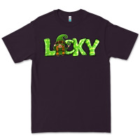 Plum St Patricks Day Lucky Gnome Premium Tee - Jasminsmagicworld