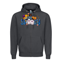 Smoke Stay Spooky Zipper Hoodie - texasbilliewilder