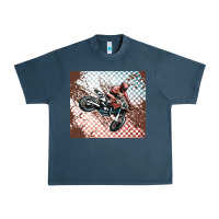 Midnight Navy born to ride dirty bikes Urban Heavy Tee - MaliasSmallBusiness