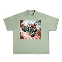 Oil Green born to ride dirty bikes Urban Heavy Tee - MaliasSmallBusiness