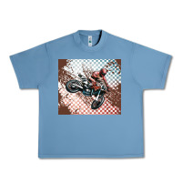 Pebble Blue born to ride dirty bikes Urban Heavy Tee - MaliasSmallBusiness