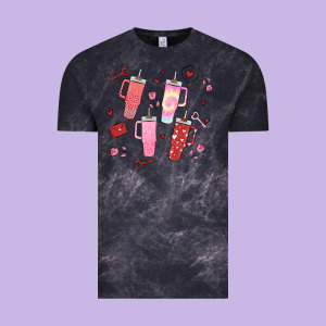 Cup Disorder Valentine's Day Vintage Tee Designed By Maliassmallbusiness