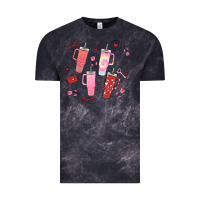 Cloud Black cup disorder valentine's day Vintage Tee - MaliasSmallBusiness