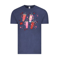 Vintage Denim cup disorder valentine's day Vintage Tee - MaliasSmallBusiness