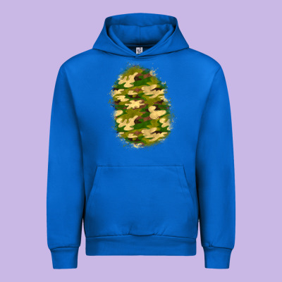Camouflage Patch 4 Urban Hoodie Designed By Bundleandbundleshop