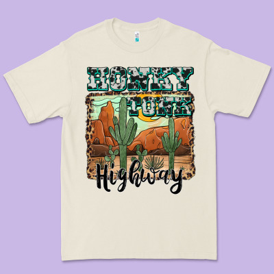 Honky Tonk Highway Premium Tee Designed By Adodesignshop
