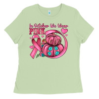 Matcha in october we wear pink Ladies Tee - JahusDesignShop