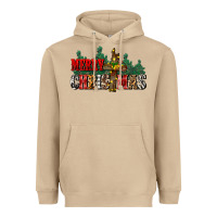 Mushroom merry christmas  cross Heavyweight Hoodie - CowGirlArtShop