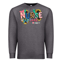 Charcoal Heather nurse Premium Sweatshirt - CowGirlArtShop