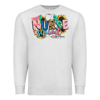Oatmeal Heather nurse Premium Sweatshirt - CowGirlArtShop