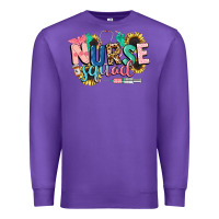 Purple nurse Premium Sweatshirt - CowGirlArtShop