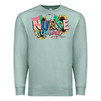 Seafoam nurse Premium Sweatshirt - CowGirlArtShop