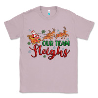 Lilac our team sleigh Classic Tee - MaliasSmallBusiness