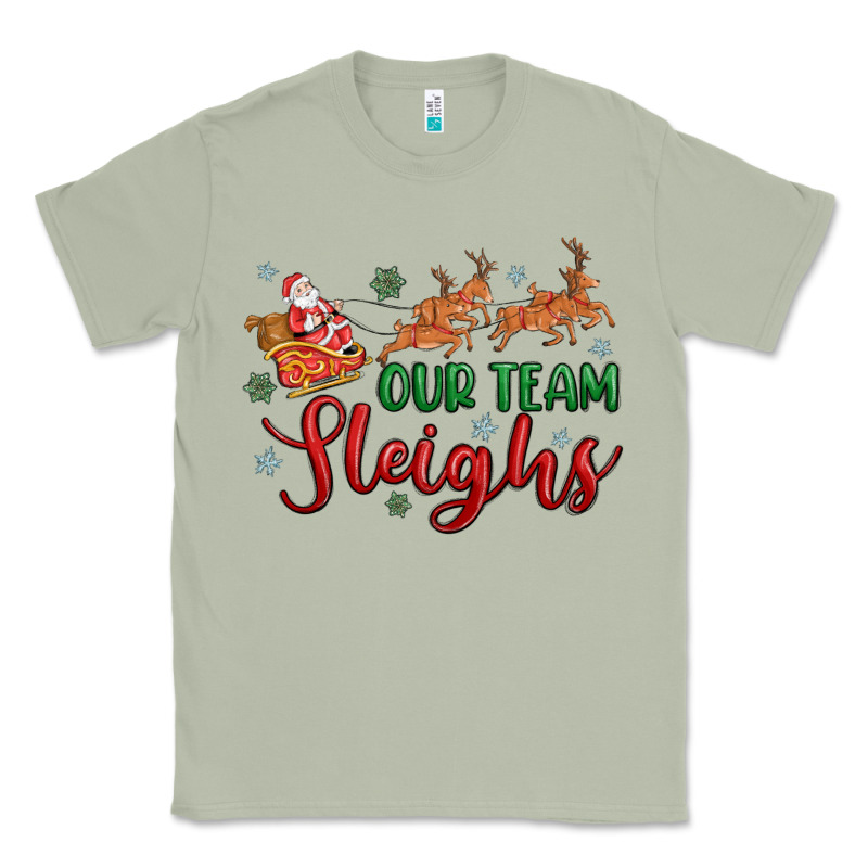 Our Team Sleigh Classic Tee by MaliasSmallBusiness | Teevron