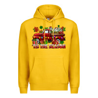 Lemon tis the season christmas truck Premium Hoodie - CowGirlArtShop