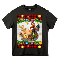 Asphalt Christmas coop animals Heavy Core Tee - Artiststas