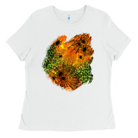 White spider leopard  halloween patch Ladies Tee - BundleAndBundleShop