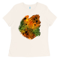 Bone spider leopard  halloween patch Ladies Tee - BundleAndBundleShop