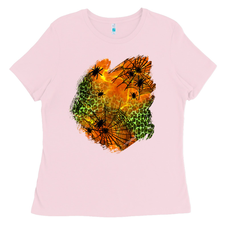 Spider Leopard  Halloween Patch Ladies Tee by BundleAndBundleShop | Teevron