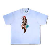 Grape Ice western cowgirl Urban Heavy Tee - NancyCooperArtShop
