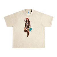 Sandshell western cowgirl Urban Heavy Tee - NancyCooperArtShop
