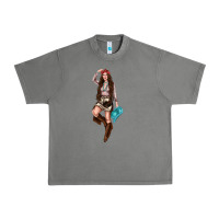 Tornado western cowgirl Urban Heavy Tee - NancyCooperArtShop