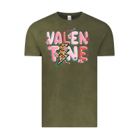 Vintage Olive valentine Vintage Tee - MaliasSmallBusiness