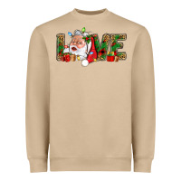 Mushroom Love And Santa With Gift Boxes Heavyweight Sweatshirt - BundleAndBundleShop