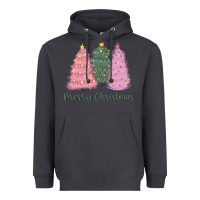 Merry Christmas Trees Heavyweight Hoodie | Teevron