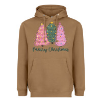 Toasted Coconut merry christmas trees Heavyweight Hoodie - CowGirlArtShop